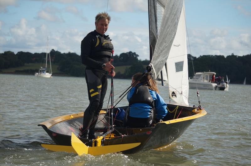 National 12s during the Royal Harwich Yacht Club Regatta photo copyright Carly Jones taken at Royal Harwich Yacht Club and featuring the National 12 class