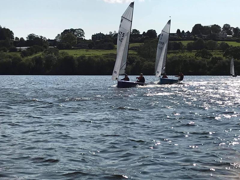 Dinghy Shack Series National 12 open at Burwain photo copyright Innes Armstrong taken at Burwain Sailing Club and featuring the National 12 class