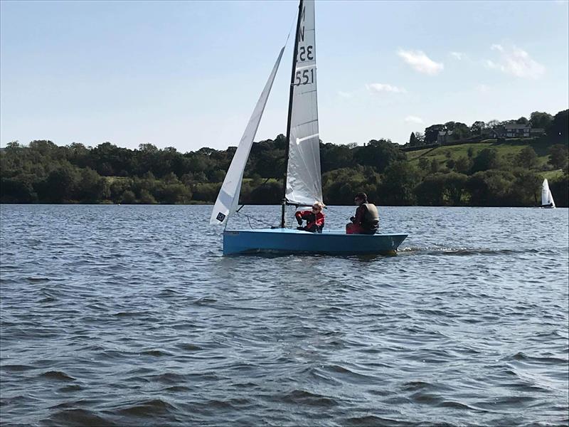 Dinghy Shack Series National 12 open at Burwain photo copyright Innes Armstrong taken at Burwain Sailing Club and featuring the National 12 class