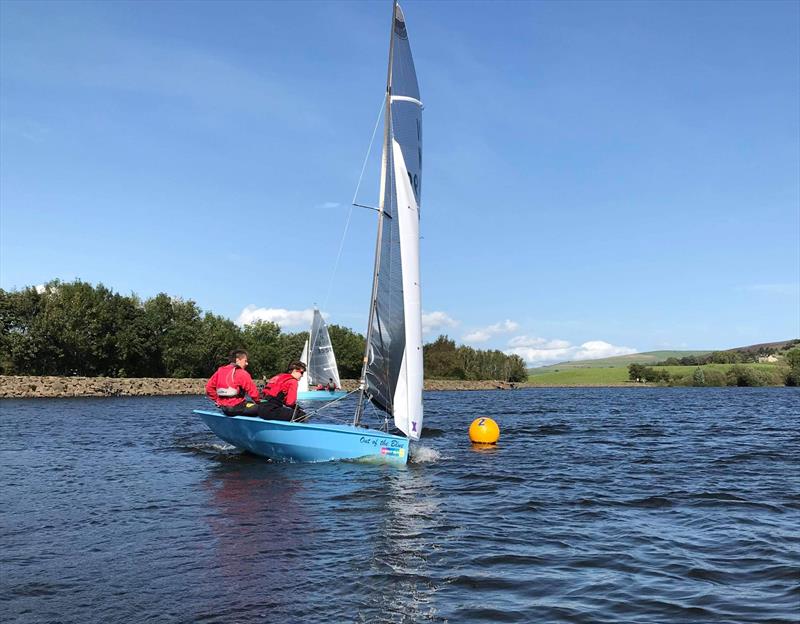 Dinghy Shack Series National 12 open at Burwain photo copyright Innes Armstrong taken at Burwain Sailing Club and featuring the National 12 class