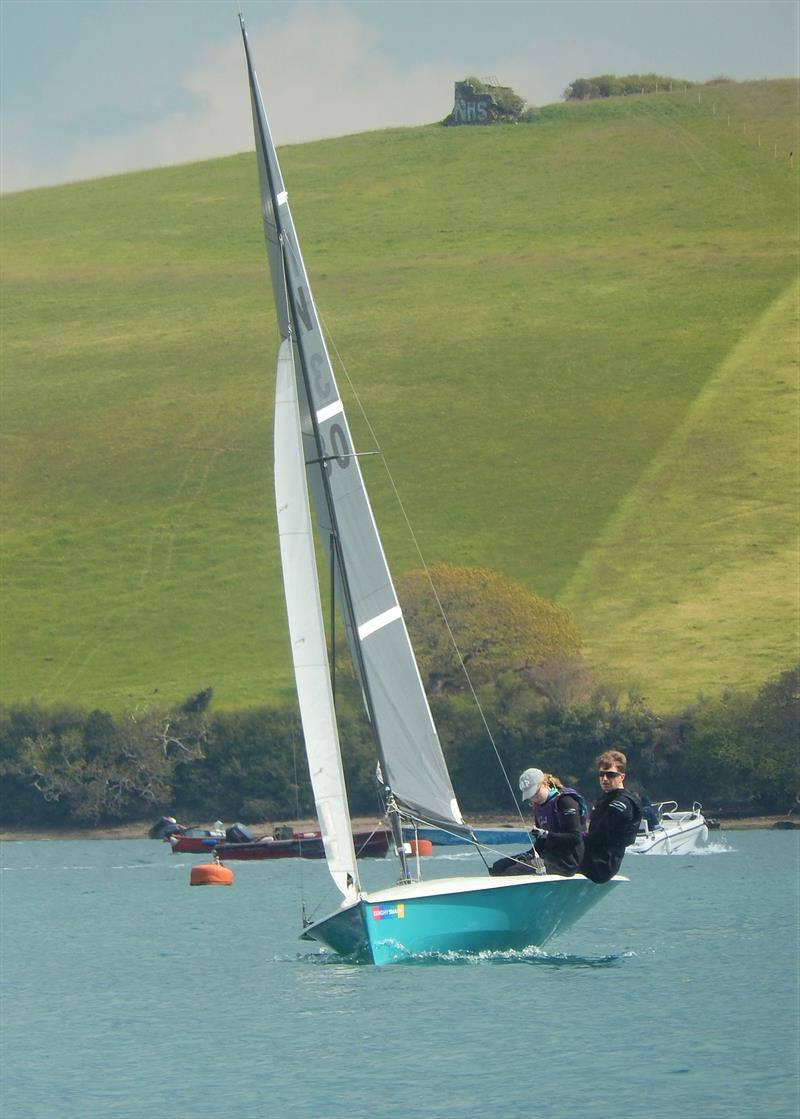 National 12 Dinghy Shack Series at Salcombe photo copyright Margaret Mackley taken at Salcombe Yacht Club and featuring the National 12 class