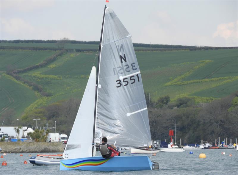 National 12 Dinghy Shack Series at Salcombe photo copyright Margaret Mackley taken at Salcombe Yacht Club and featuring the National 12 class