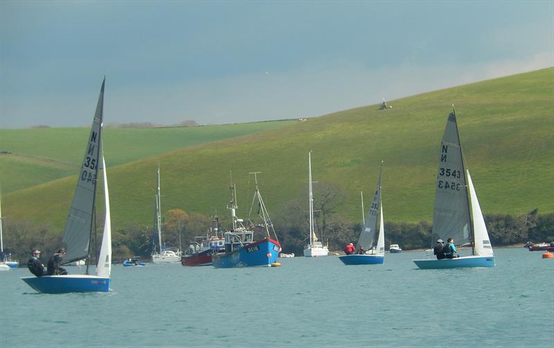 National 12 Dinghy Shack Series at Salcombe photo copyright Margaret Mackley taken at Salcombe Yacht Club and featuring the National 12 class