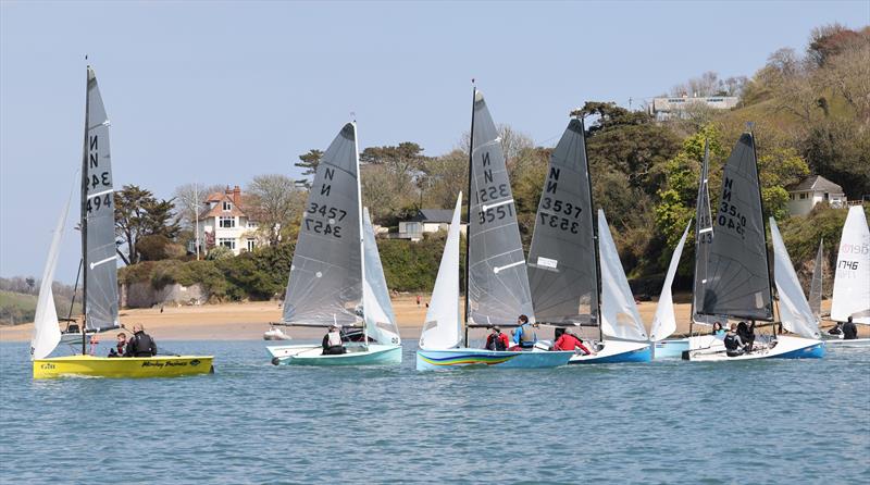 National 12 Dinghy Shack Series at Salcombe photo copyright Lucy Burn taken at Salcombe Yacht Club and featuring the National 12 class