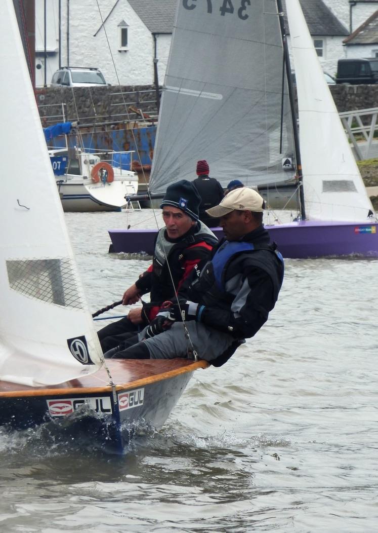 Angus Beyts and Berry Berhane in the National 12, heading out on their way to winning the "Mariner Mug” trophy during the Solway Yacht Club June Open photo copyright Becky Davison taken at Solway Yacht Club and featuring the National 12 class