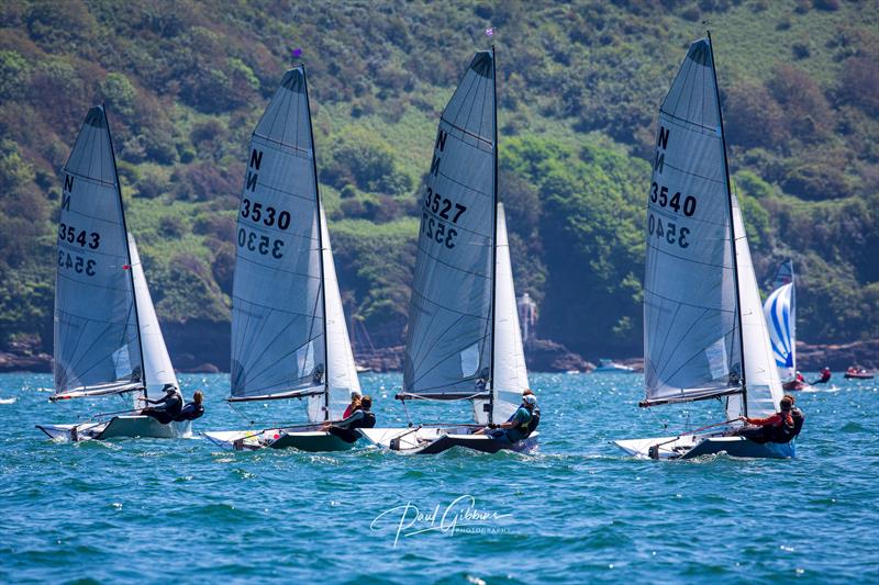 National 12s at the Port of Plymouth Sailing Association Dinghy Regatta photo copyright Paul Gibbins Photography taken at Port of Plymouth Sailing Association and featuring the National 12 class