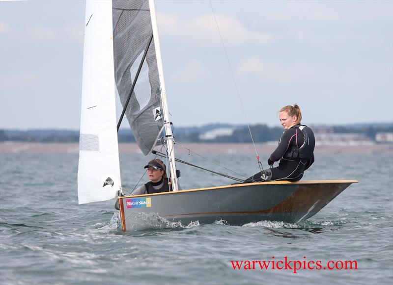 Race 4 in the National 12 Championship at Shoreham photo copyright Warwick Baker / www.warwickpics.com taken at Shoreham Sailing Club and featuring the National 12 class