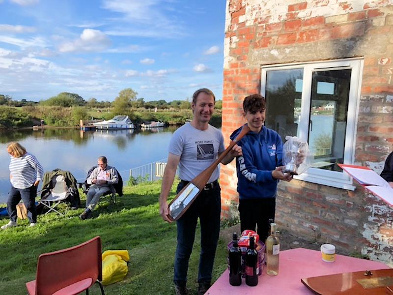 Tim and son Christopher win the National 12 'Naburn Paddle' at Yorkshire Ouse - photo © Fran Hyett