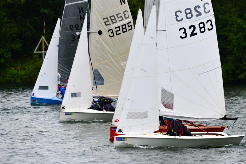 Race start during the National 12 Dinghy Shack Open at Ripon photo copyright Tony Dallimore taken at Ripon Sailing Club and featuring the National 12 class