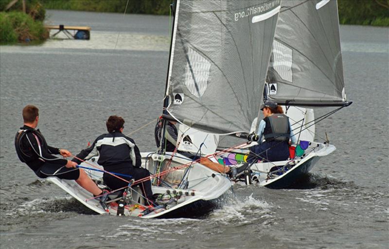 Gill National 12 Series at Trent Valley photo copyright Kevan Bloor taken at Trent Valley Sailing Club and featuring the National 12 class