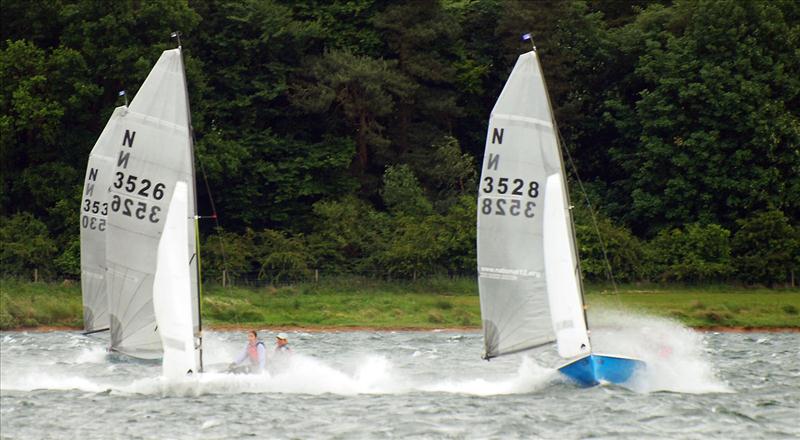 National 12 75th Anniversary regatta at Northampton photo copyright Kevan Bloor taken at Northampton Sailing Club and featuring the National 12 class