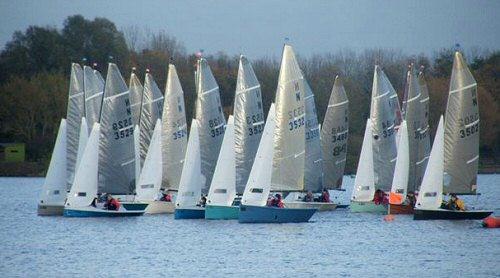 Gill National 12 Series finale at Leigh & Lowton photo copyright Brian Herring and Michael Brookman taken at Leigh & Lowton Sailing Club and featuring the National 12 class