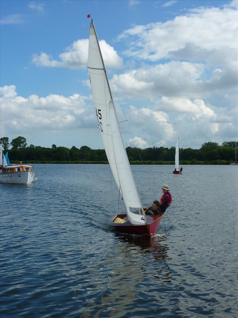 Norfolk Broads Classic and Vintage Dinghy Regatta photo copyright Sarah Chadwick taken at Norfolk Broads Yacht Club and featuring the National 12 class