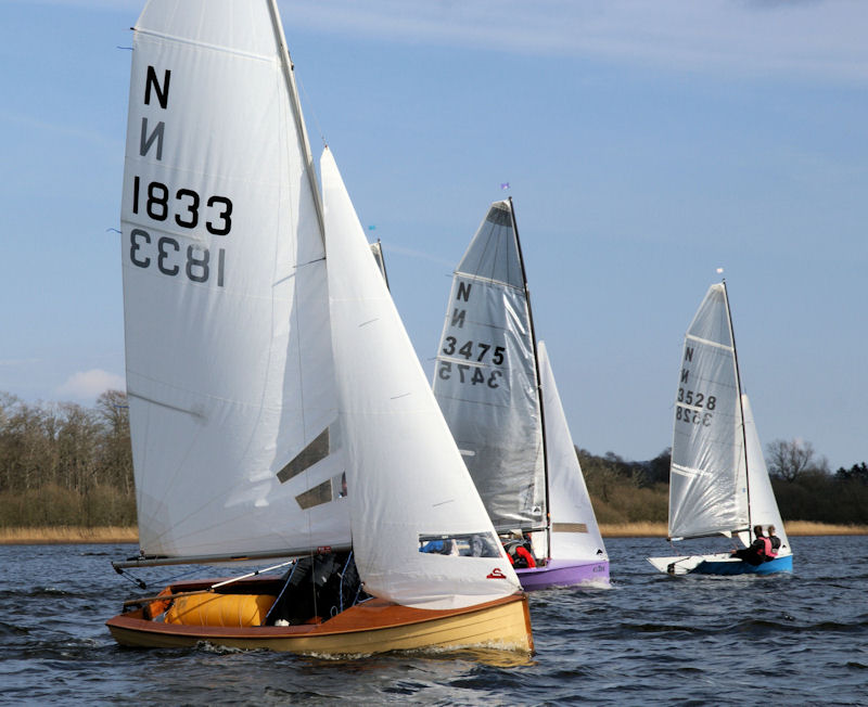 Ed Willett and Sarah Smith in N1833 won the Vintage section at the National 12 Scottish Championships photo copyright Alan Sharples taken at Annandale Sailing Club and featuring the National 12 class