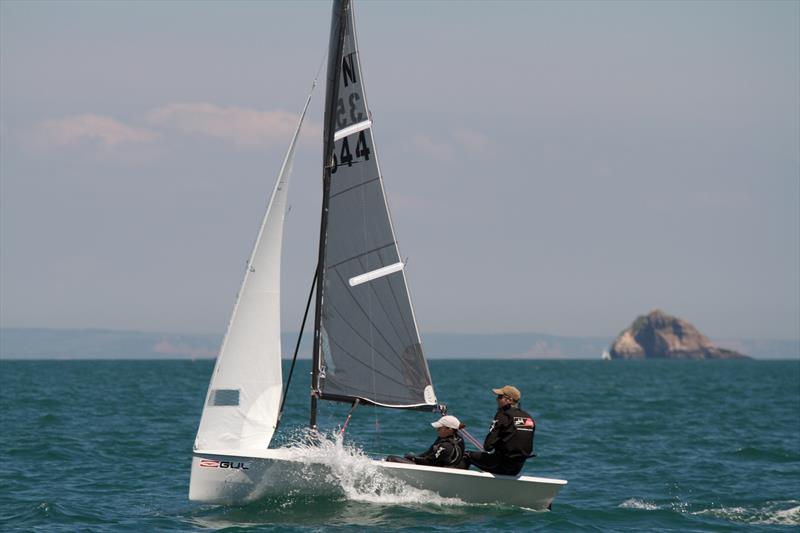 National 12 Championships 2013 photo copyright Gareth Fudge taken at Brixham Yacht Club and featuring the National 12 class