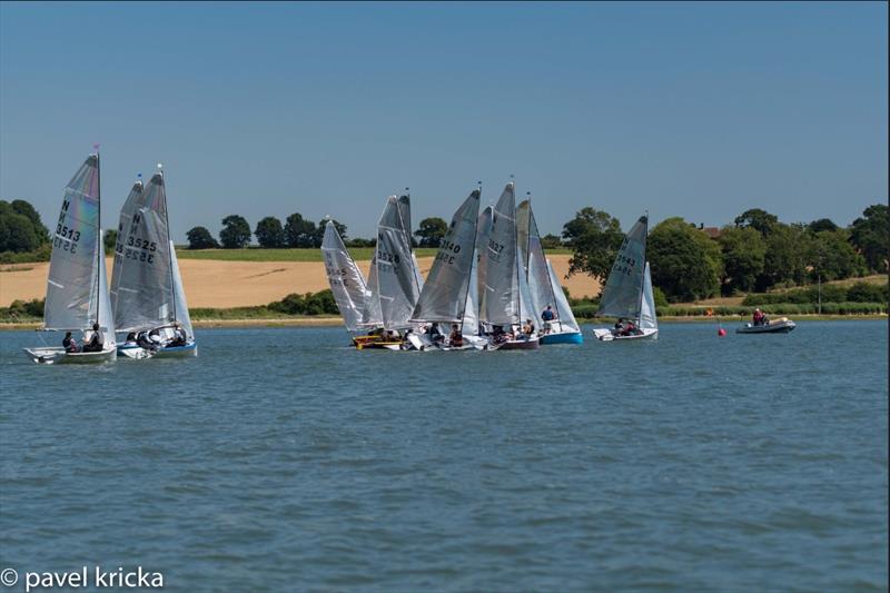 National 12 Gul Series at Royal Harwich photo copyright Pavel Kricka taken at Royal Harwich Yacht Club and featuring the National 12 class