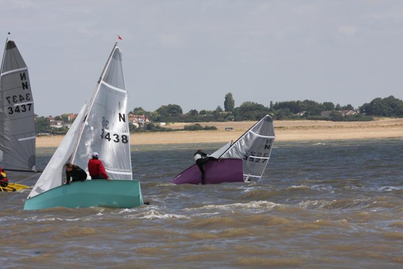 Is it time to head ashore? Never keep kids out sailing beyond the point where they are comfortable photo copyright Fiona Brown taken at  and featuring the National 12 class