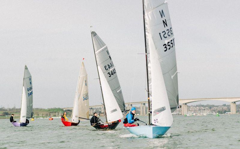 National 12 Mid-Winter Championships at Harwich photo copyright Pavel Kricka taken at Royal Harwich Yacht Club and featuring the National 12 class