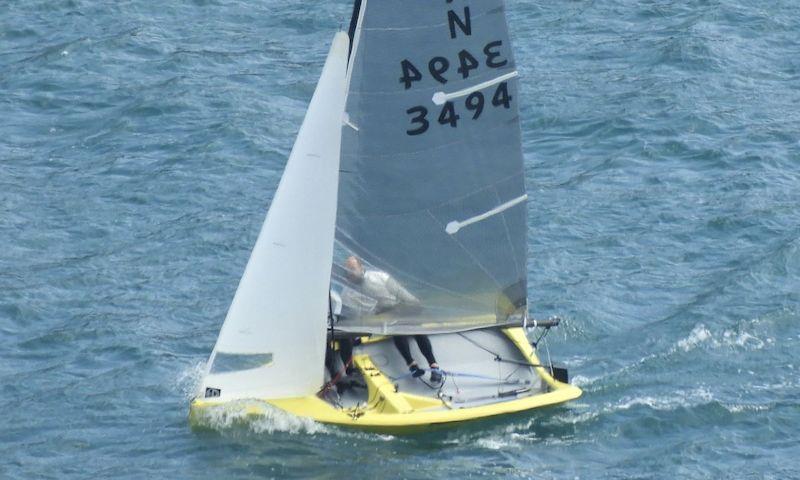 Salcombe Spring Series race 1 photo copyright Margaret Mackley taken at Salcombe Yacht Club and featuring the National 12 class