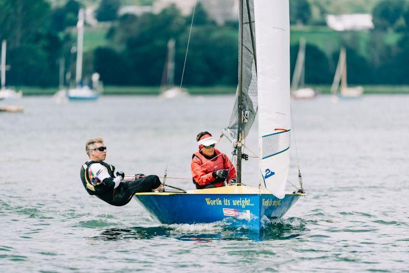 Chris and Nicole Mayhew - National 12 Dinghy Shack Series at Royal Harwich (Smugglers' Trophy weekend) photo copyright Pavel Kricka taken at Royal Harwich Yacht Club and featuring the National 12 class