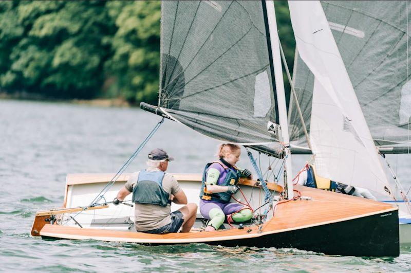 Steve Le Grys and Sabrina Ireland - National 12 Dinghy Shack Series at Royal Harwich (Smugglers' Trophy weekend) photo copyright Pavel Kricka taken at Royal Harwich Yacht Club and featuring the National 12 class