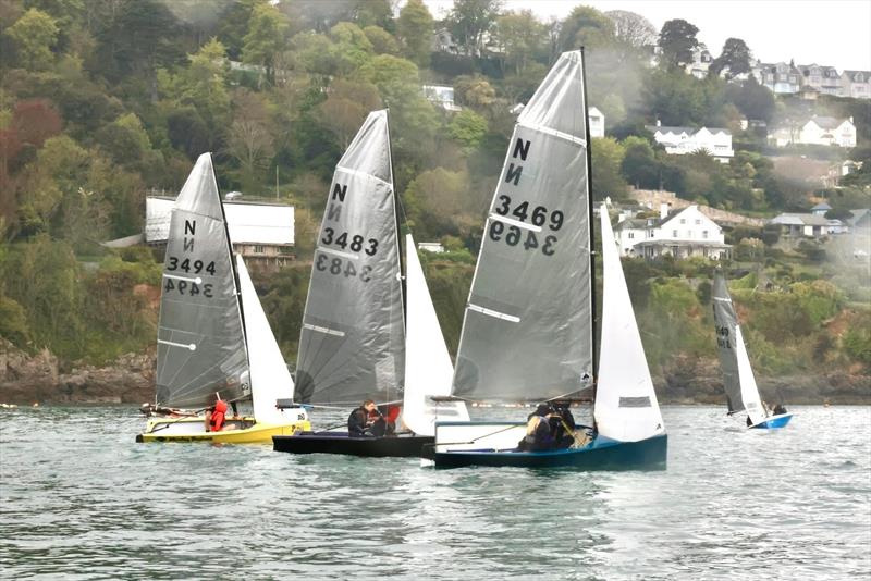 National 12 Dinghy Shack National Series at Salcombe photo copyright Lucy Burn taken at Salcombe Yacht Club and featuring the National 12 class