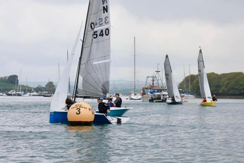 National 12 Dinghy Shack National Series at Salcombe photo copyright Lucy Burn taken at Salcombe Yacht Club and featuring the National 12 class