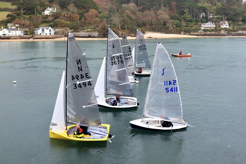 Salcombe Yacht Club Winter Series Race 4 photo copyright Lucy Burn taken at Salcombe Yacht Club and featuring the National 12 class