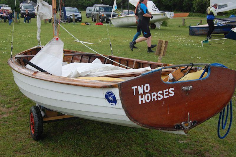 An example of the 'Uffa King' design, by Uffa Fox - one of the benchmark boats of the day - photo © Dougal Henshall