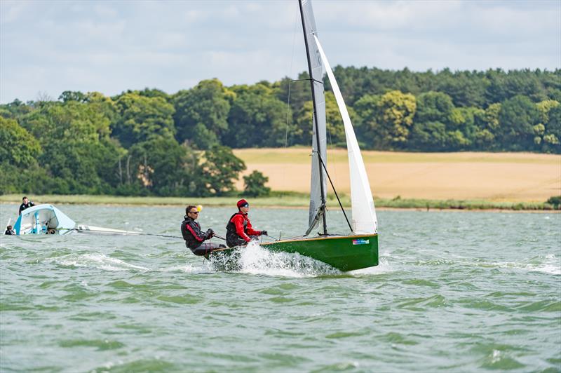 Tom Lee & Jen Bugge during the National 12 Dinghy Shack Series at Royal Harwich Yacht Club - photo © Pavel Kricka
