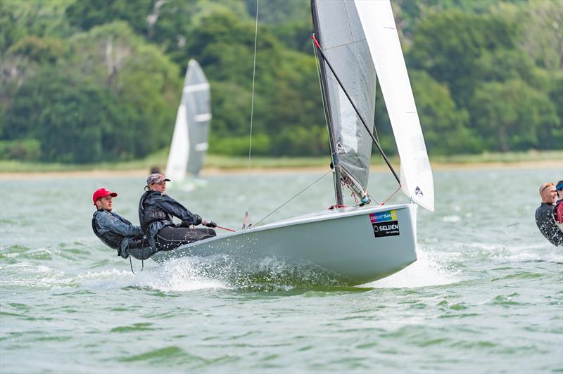 Ollie Meadowcroft & Cally Terkelson win the National 12 Dinghy Shack Series at Royal Harwich Yacht Club photo copyright Pavel Kricka taken at Royal Harwich Yacht Club and featuring the National 12 class