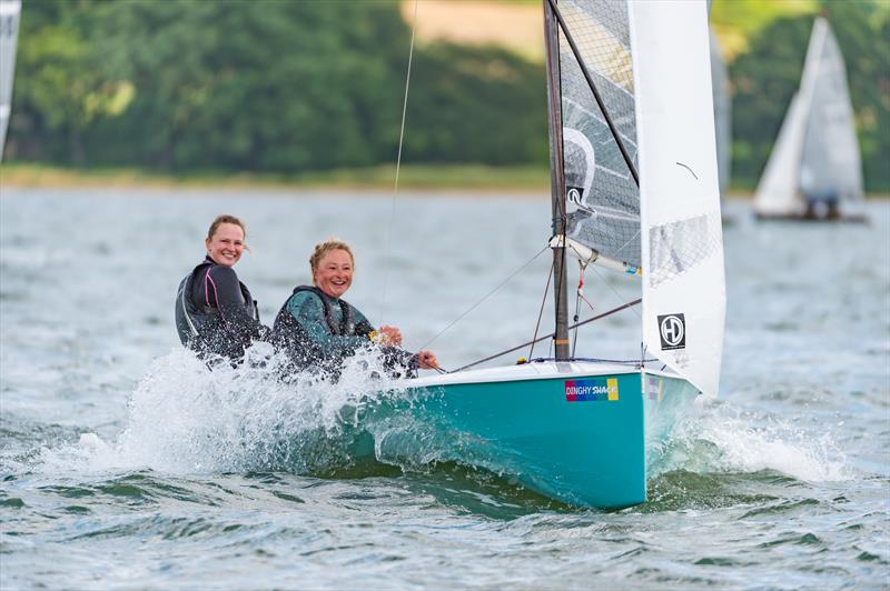 Mary Henderson-White & Maddie Anderson during the National 12 Dinghy Shack Series at Royal Harwich Yacht Club photo copyright Pavel Kricka taken at Royal Harwich Yacht Club and featuring the National 12 class