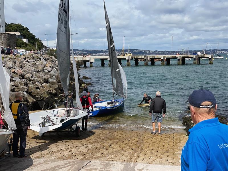 Allen N12 Burton Week 2023 Day 4 photo copyright Guy Jacobs taken at Brixham Yacht Club and featuring the National 12 class