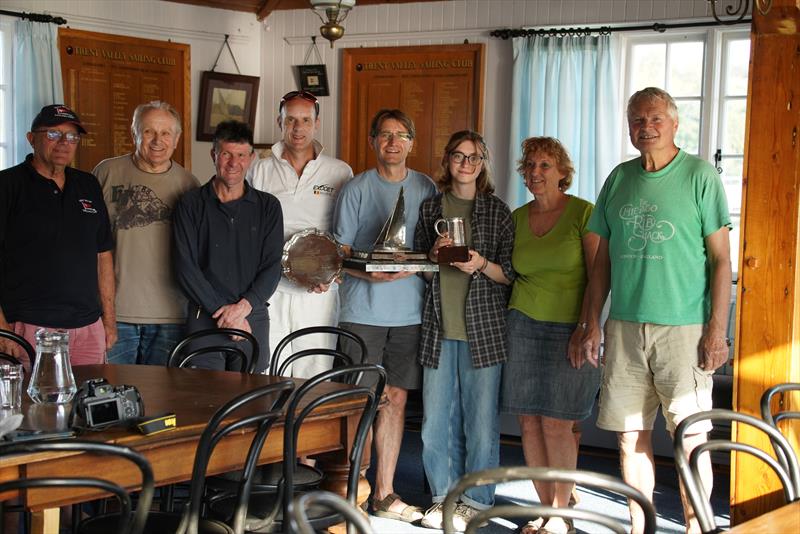 Prize winners at the Trent Valley National 12 Open - photo © Kevan Bloor
