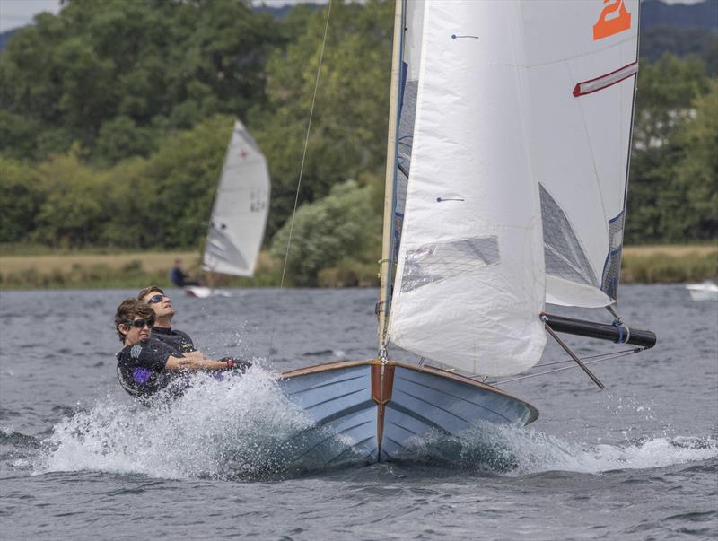 National Twelve Vintage Championship 2025 at Notts County Sailing Club photo copyright David Eberlin taken at Notts County Sailing Club and featuring the National 12 class