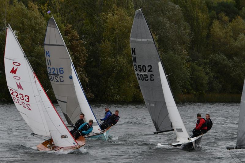 Racing on Saturday during the Ripon National 12 and Double Hander Weekend photo copyright Gail Jackson taken at Ripon Sailing Club and featuring the National 12 class