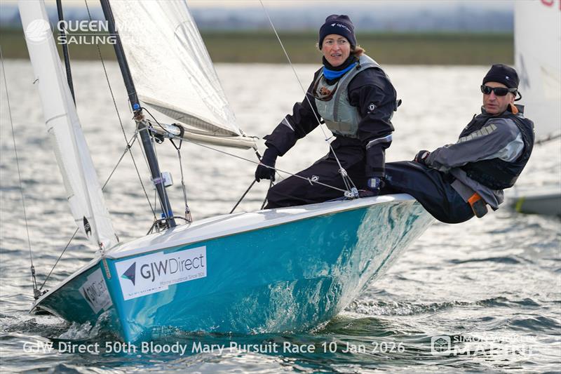 GJW Direct 50th Bloody Mary photo copyright Simon Winkley Marine taken at Queen Mary Sailing Club and featuring the National 12 class