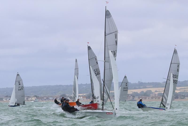 National 12 Burton Week at Shoreham photo copyright Warwick Baker / www.warwickpics.co.uk taken at Shoreham Sailing Club and featuring the National 12 class