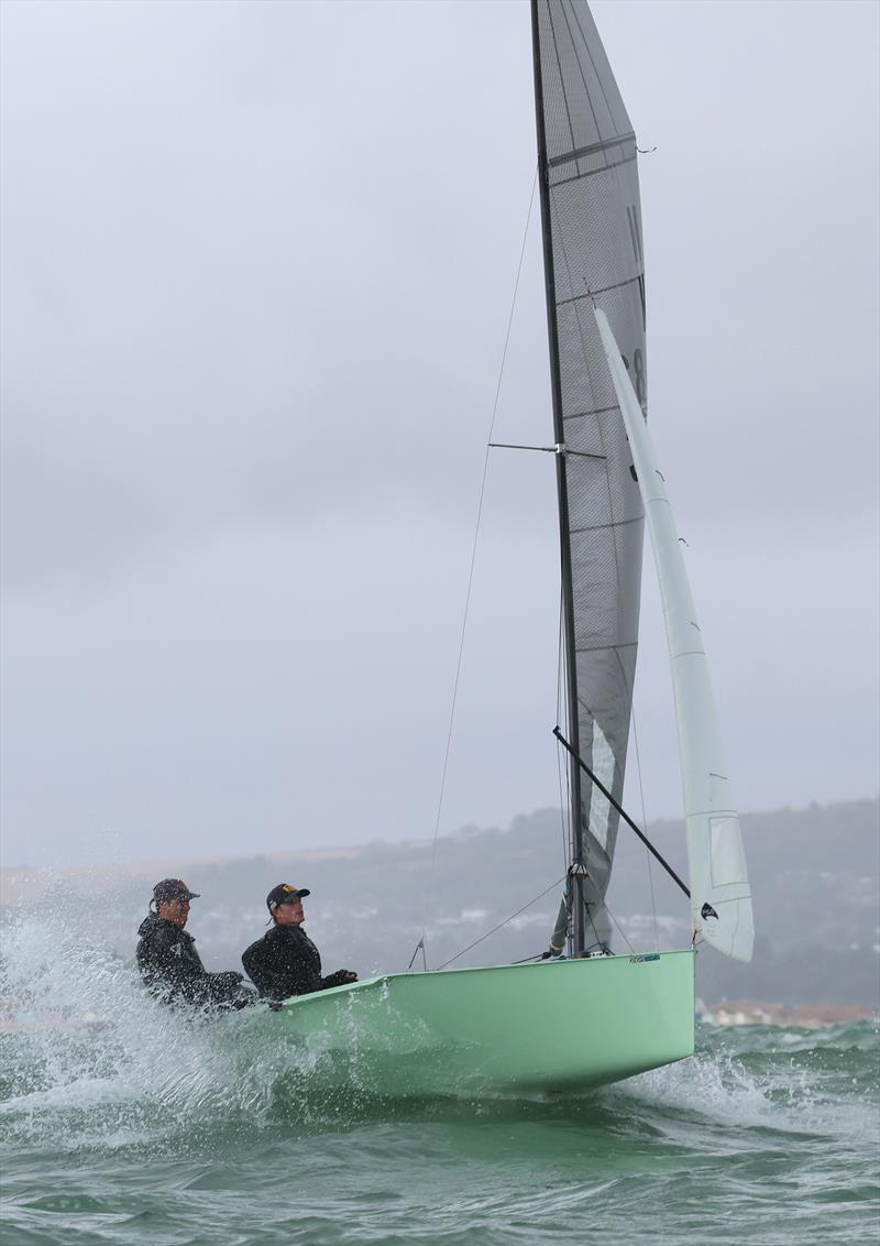 National 12 Burton Week at Shoreham photo copyright Warwick Baker / www.warwickpics.co.uk taken at Shoreham Sailing Club and featuring the National 12 class