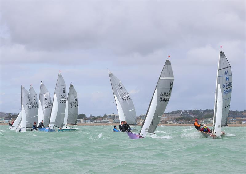 National 12 Burton Week at Shoreham photo copyright Warwick Baker / www.warwickpics.co.uk taken at Shoreham Sailing Club and featuring the National 12 class