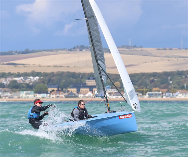 National 12 Burton Week at Shoreham Day 3 photo copyright Warwick Baker / www.warwickpics.co.uk taken at Shoreham Sailing Club and featuring the National 12 class