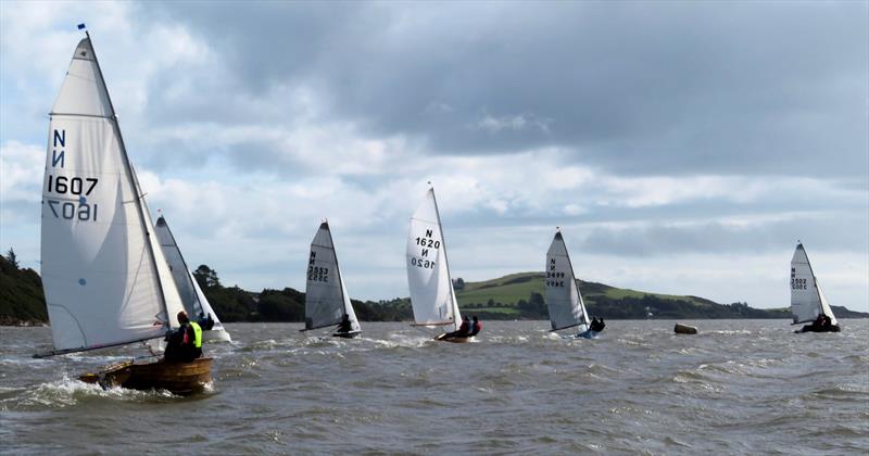 Early in Race 1, N3502, Tim and Chris Hampshire already with a good lead during the Scottish National 12 Championship at Solway Yacht Club photo copyright John Sproat taken at Solway Yacht Club and featuring the National 12 class