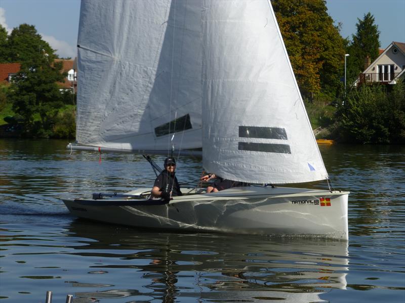 National 18 UK Inland Championship at Tamesis 2015 photo copyright Nicky Chavasse taken at Tamesis Club and featuring the National 18 class