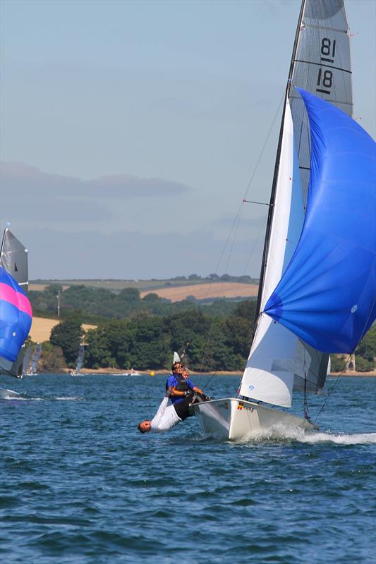 Henri Lloyd Salcombe Yacht Club Regatta 2016 photo copyright Andrew Thompson taken at Salcombe Yacht Club and featuring the National 18 class