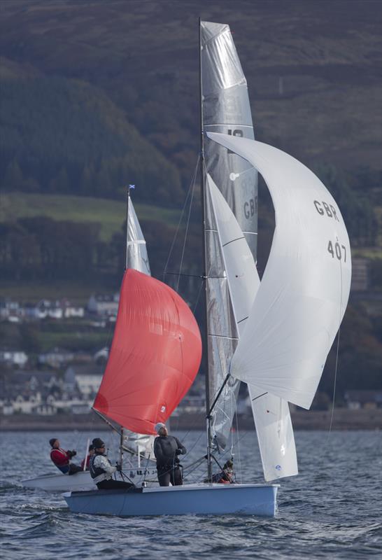 RYA Scotland Champion of Champions Trophy photo copyright Marc Turner / www.ryascotland.org.uk taken at Largs Sailing Club and featuring the National 18 class