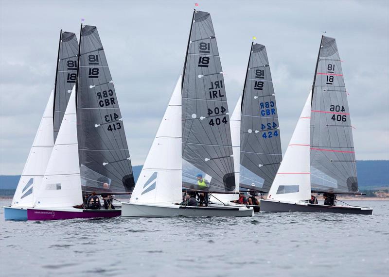 National 18 UK and Ireland Championships at Royal Findhorn Yacht Club photo copyright RFYC taken at Royal Findhorn Yacht Club and featuring the National 18 class