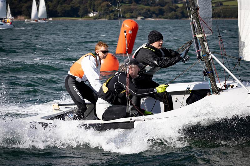 Ger Owens wins 2021 All Ireland Sailing Championship in Crosshaven photo copyright David Branigan / Oceansport taken at Royal Cork Yacht Club and featuring the National 18 class