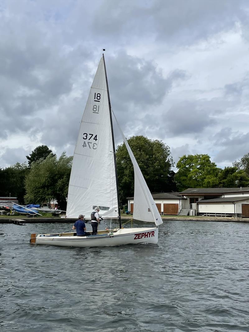 National 18 Inlands 2022 at Tamesis photo copyright Richard Mason taken at Tamesis Club and featuring the National 18 class