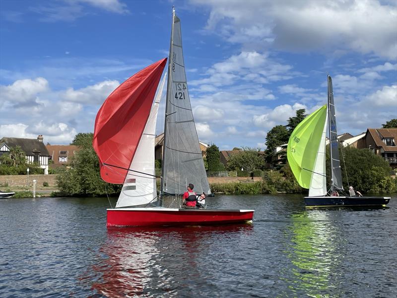 National 18 Inlands 2022 at Tamesis photo copyright Richard Mason taken at Tamesis Club and featuring the National 18 class