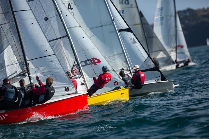 Allspars Final Fling 2022 photo copyright Paul Gibbins Photography taken at Royal Western Yacht Club, England and featuring the National 18 class